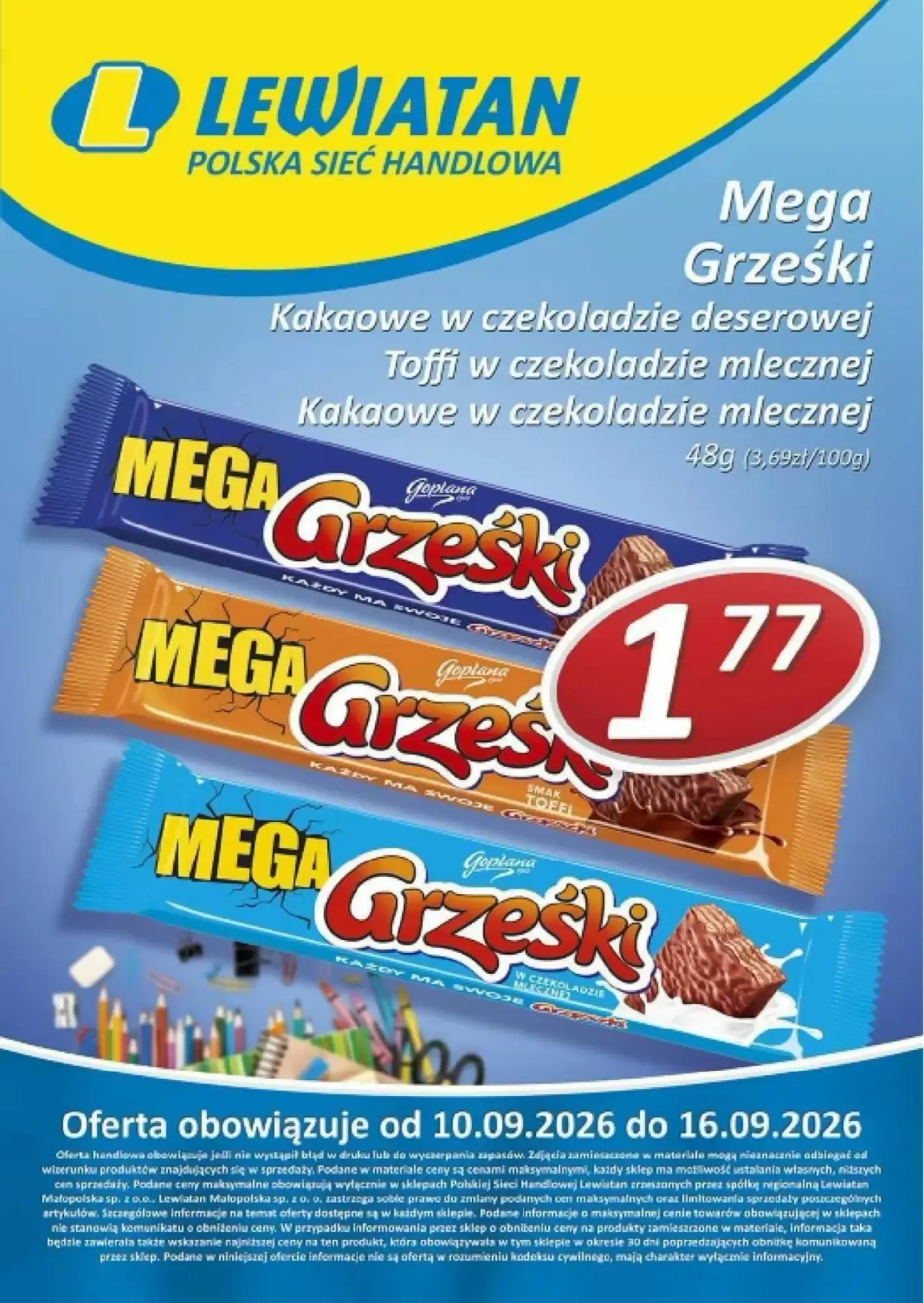 Lewiatan Gazetka 10.09.2026 - 16.09.2026