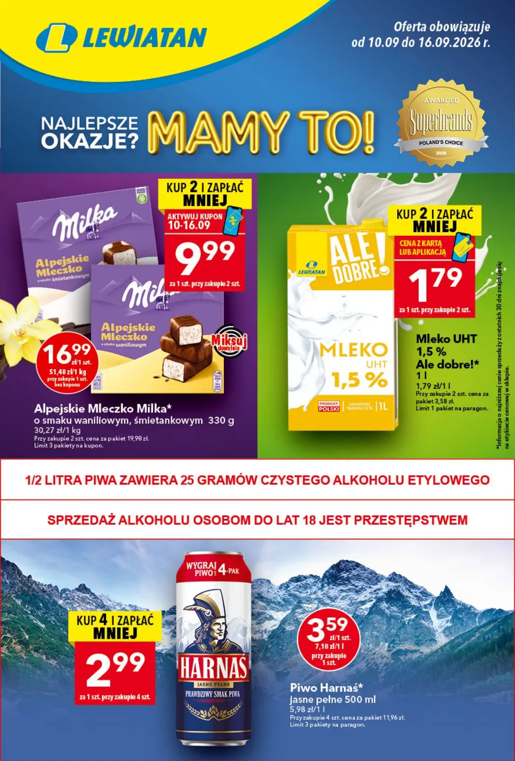 Lewiatan Gazetka 10.09.2026 - 16.09.2026