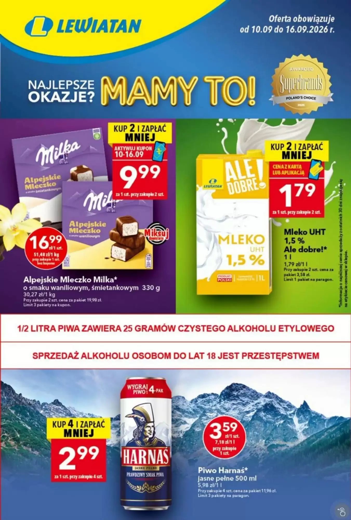 Lewiatan Gazetka 10.09.2026 - 16.09.2026
