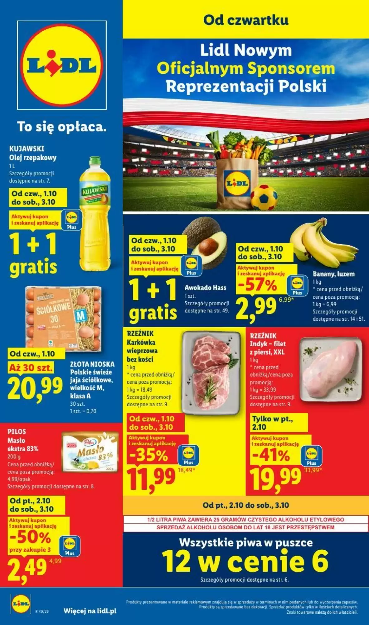 LIDL Gazetka 01.10.2026 - 03.10.2026
