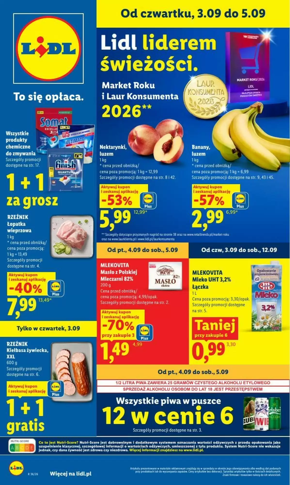 LIDL Gazetka 03.09.2026 - 05.09.2026