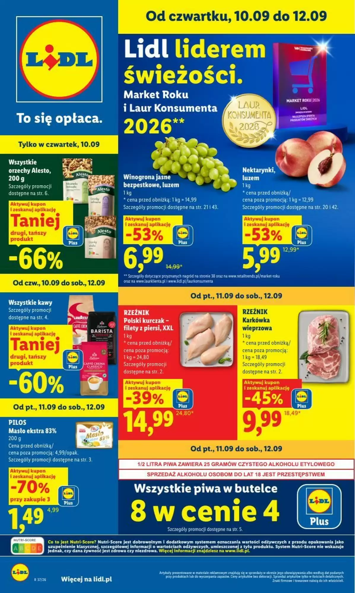 LIDL Gazetka 10.09.2026 - 12.09.2026