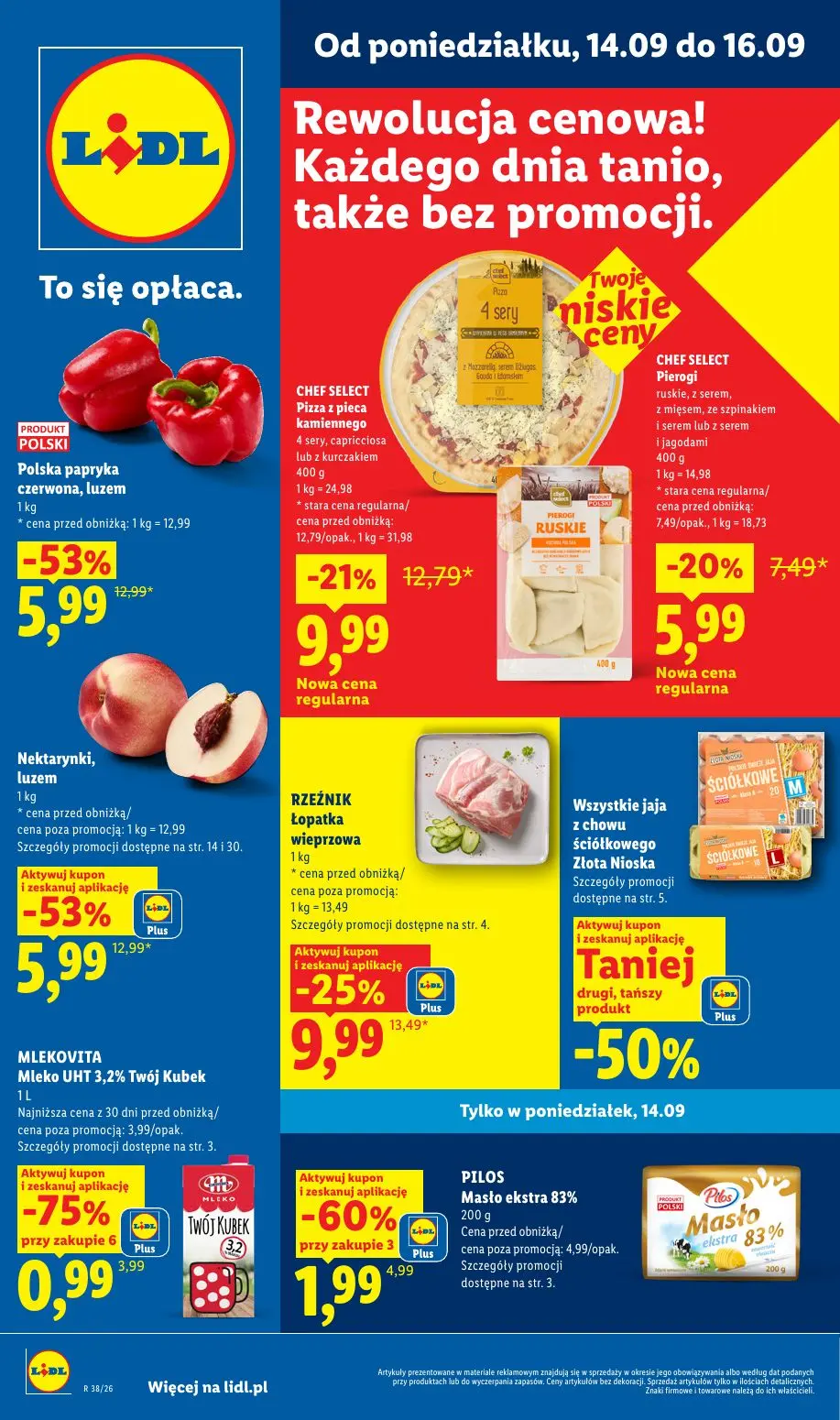 LIDL Gazetka 14.09.2026 - 16.09.2026