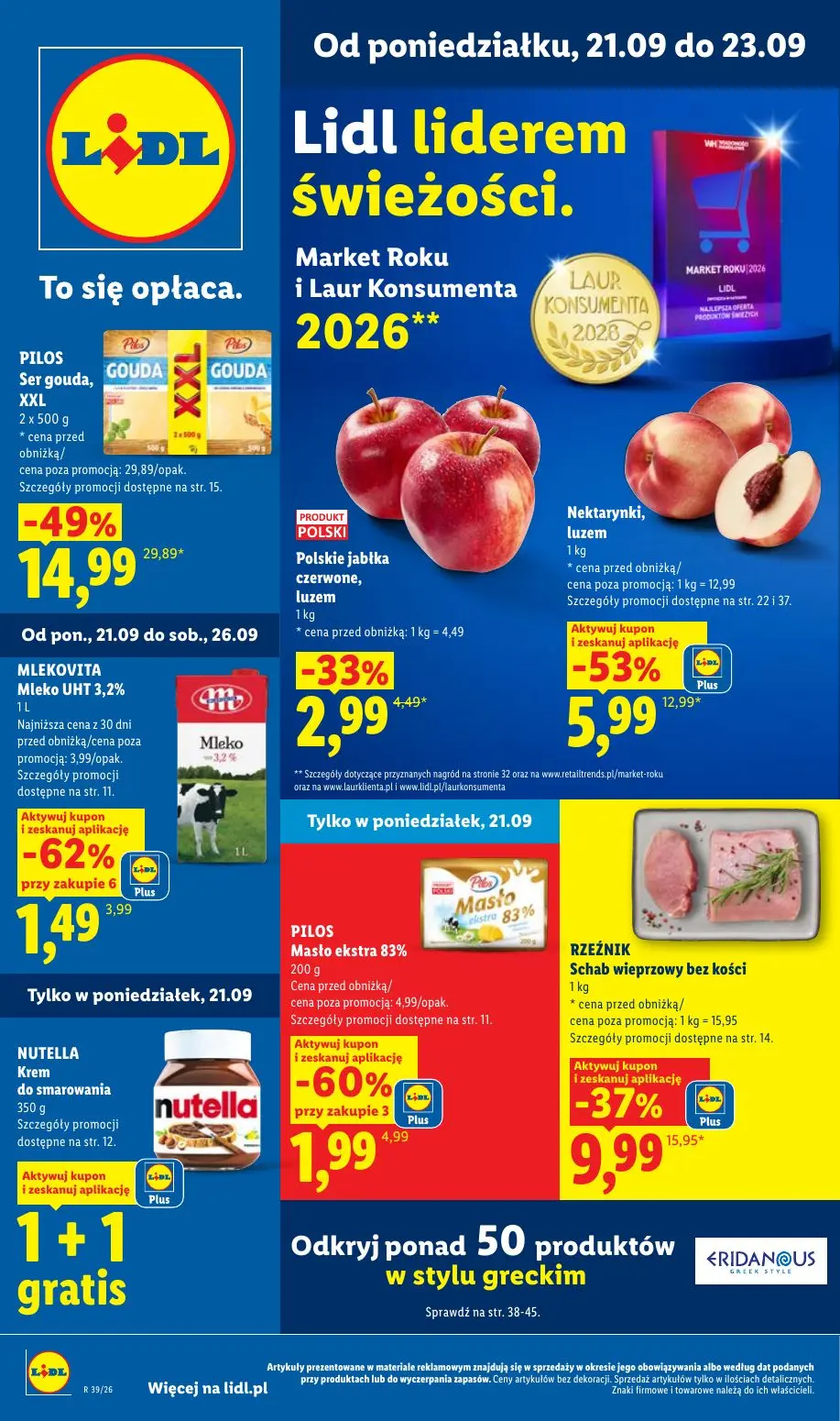 LIDL Gazetka 21.09.2026 - 23.09.2026