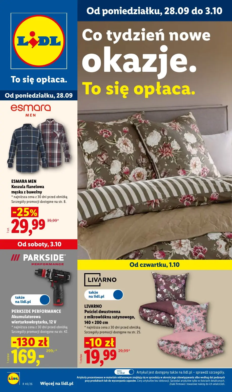 LIDL Gazetka 28.09.2026 - 03.10.2026