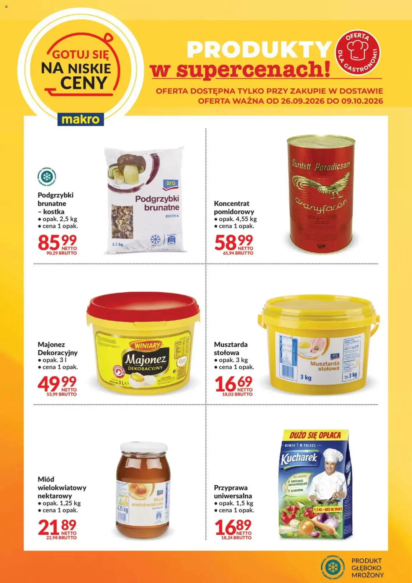 Makro Gazetka 26.09.2026 - 09.10.2026