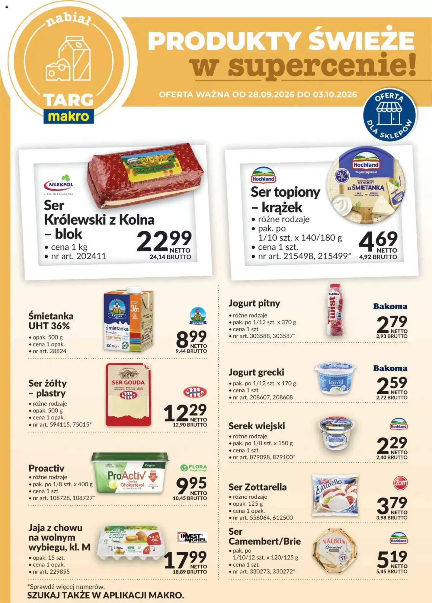 Makro Gazetka 28.09.2026 - 03.10.2026