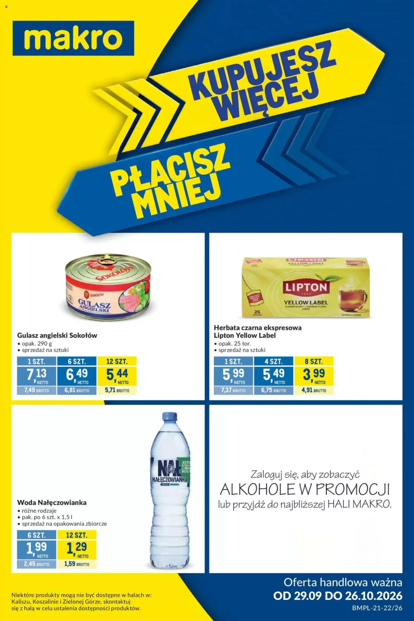 Makro Gazetka 29.09.2026 - 26.10.2026
