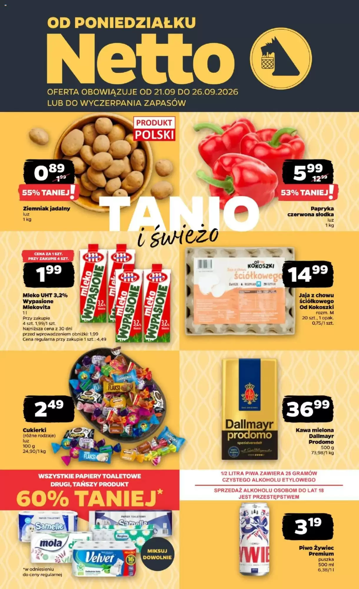 NETTO Gazetka 21.09.2026 - 26.09.2026
