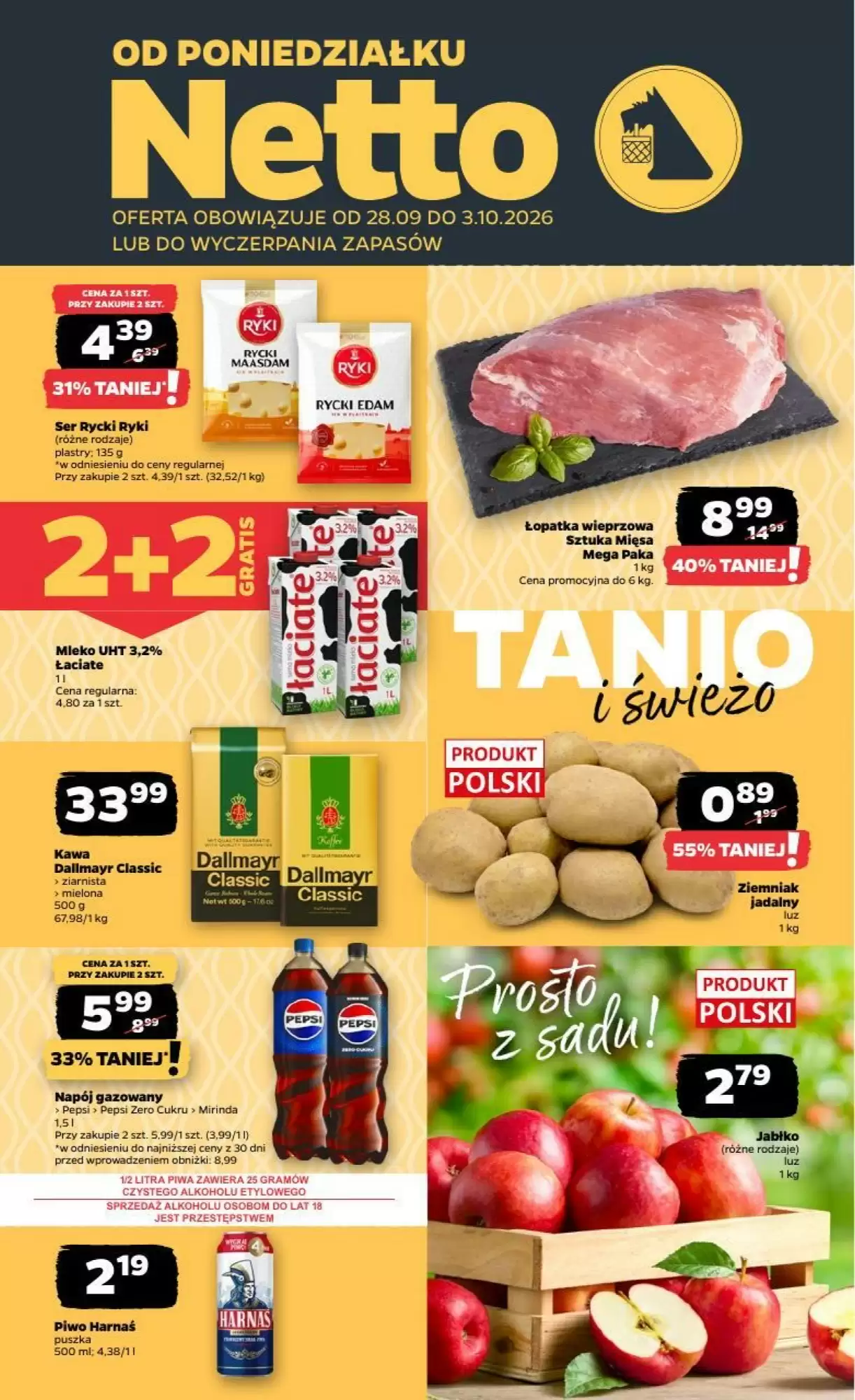 NETTO Gazetka 28.09.2026 - 03.10.2026