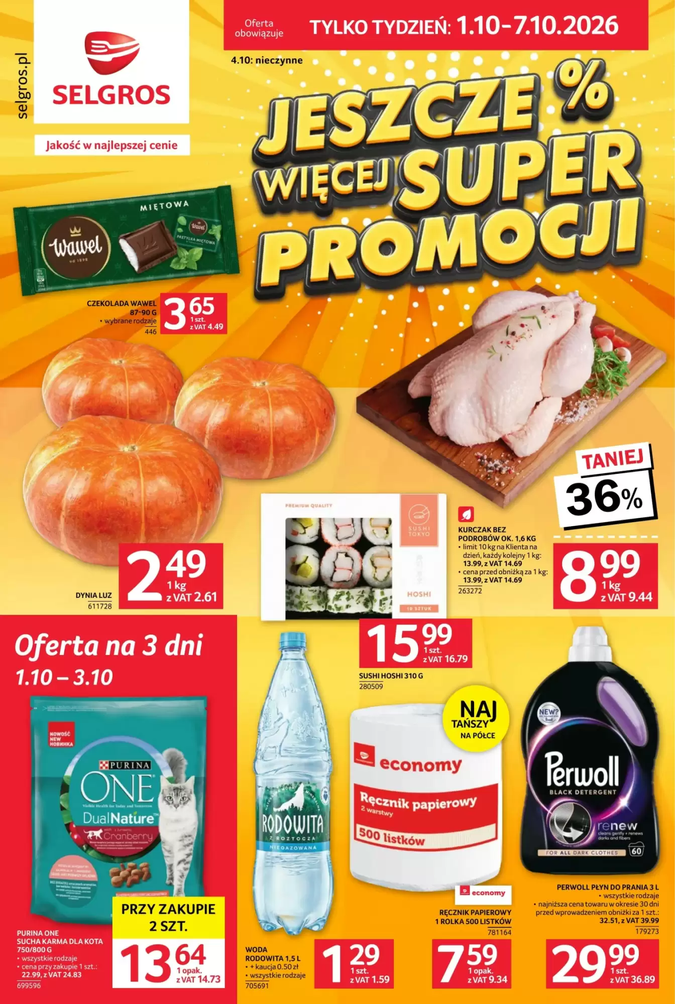 Selgros Gazetka 01.10.2026 - 07.10.2026