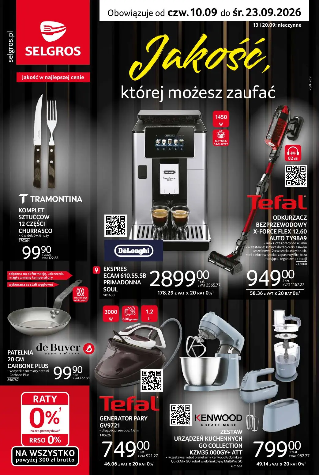 Selgros Gazetka 10.09.2026 - 23.09.2026