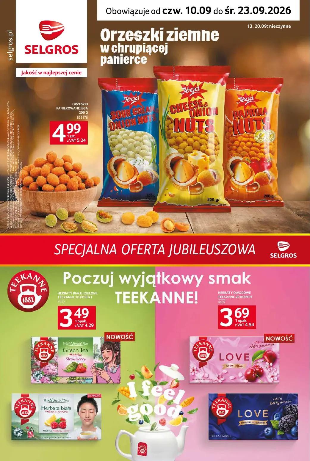Selgros Gazetka 10.09.2026 - 23.09.2026