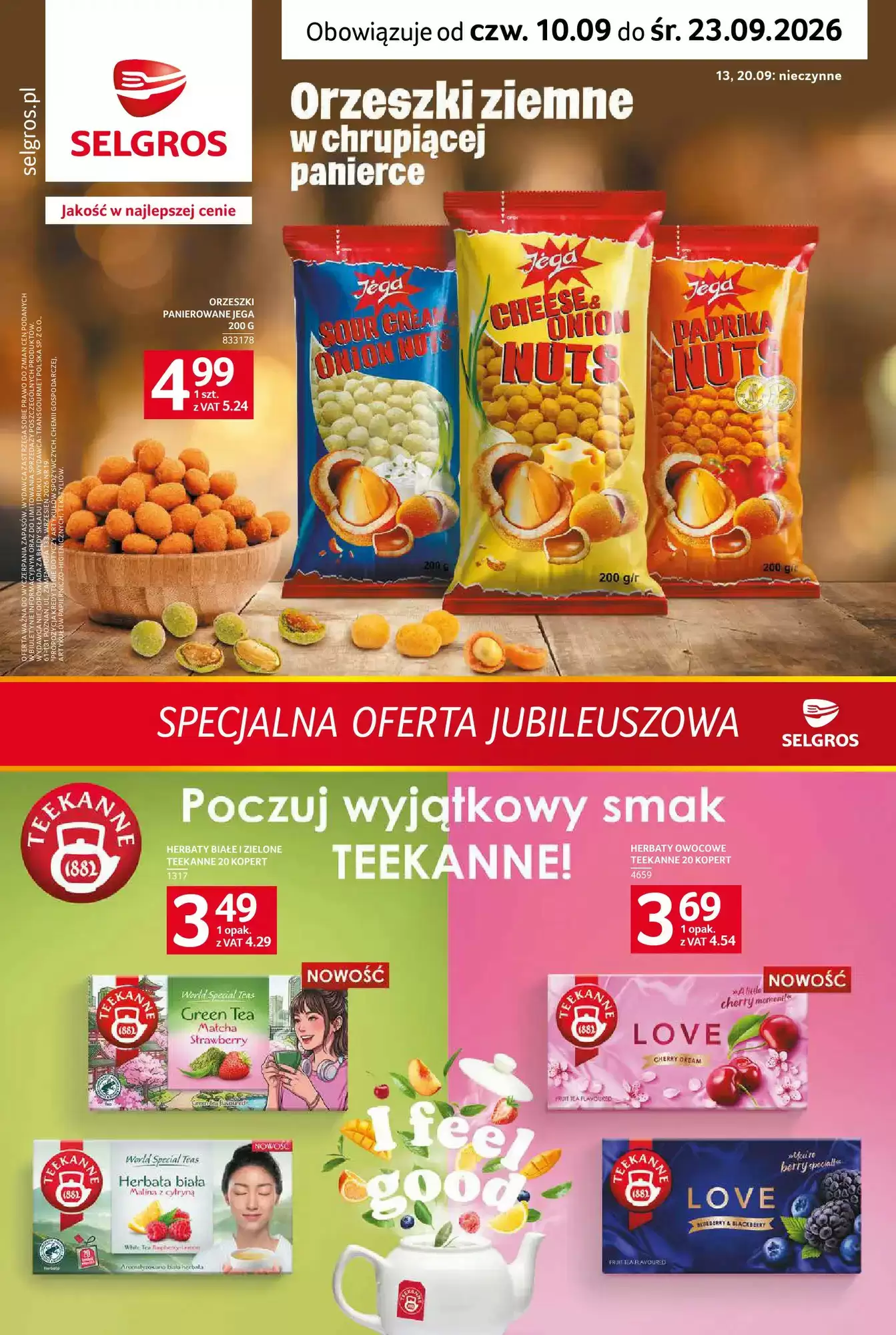 Selgros Gazetka 10.09.2026 - 23.09.2026
