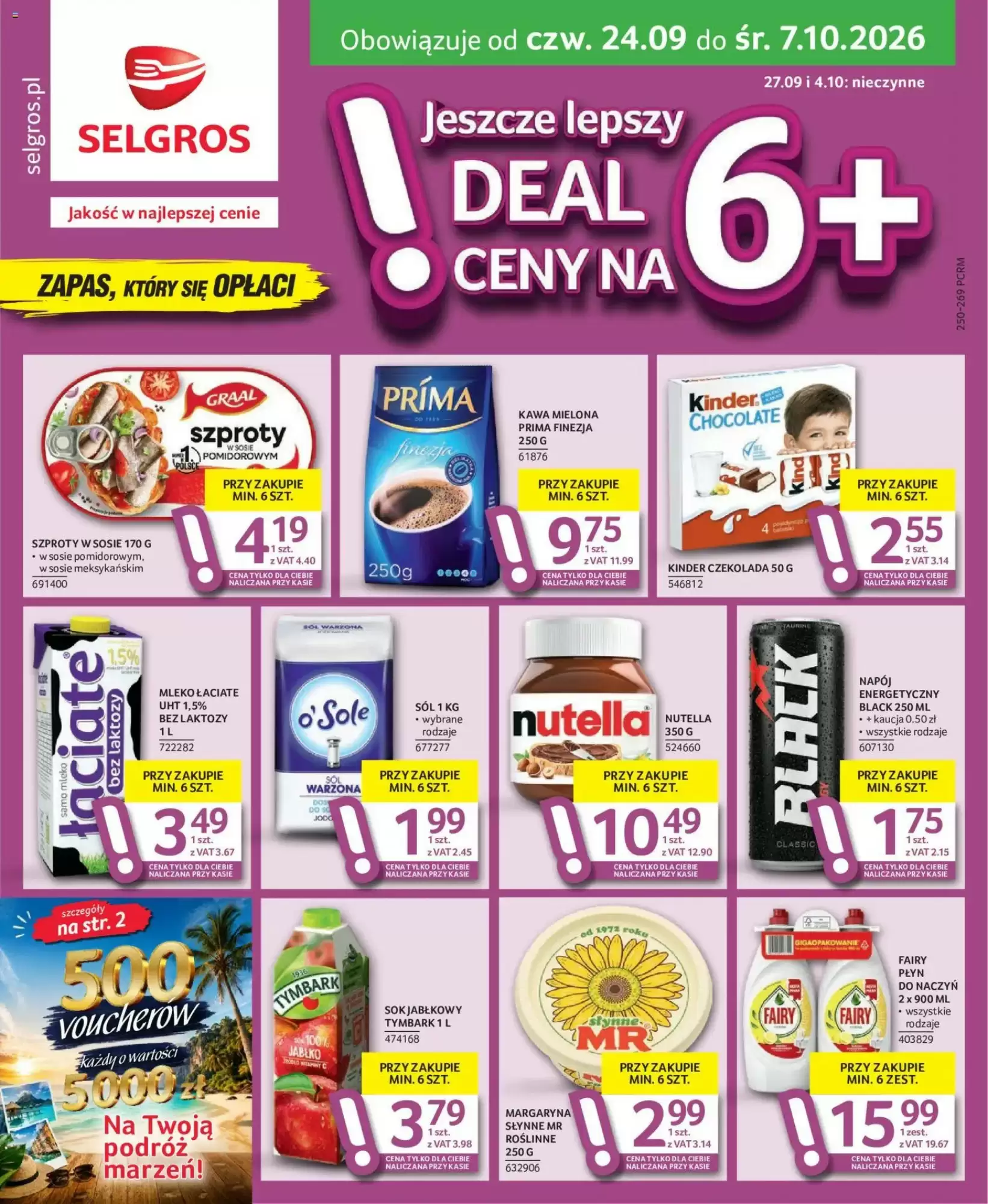 Selgros Gazetka 24.09.2026 - 07.10.2026
