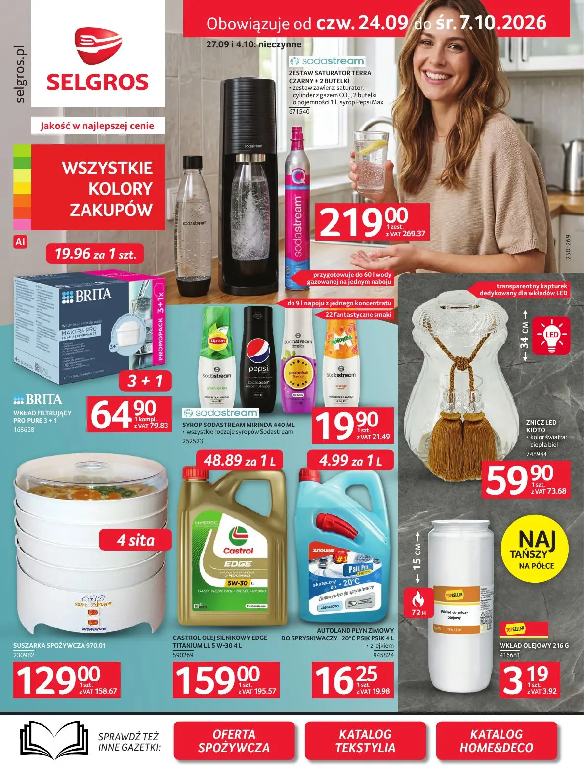 Selgros Gazetka 24.09.2026 - 07.10.2026