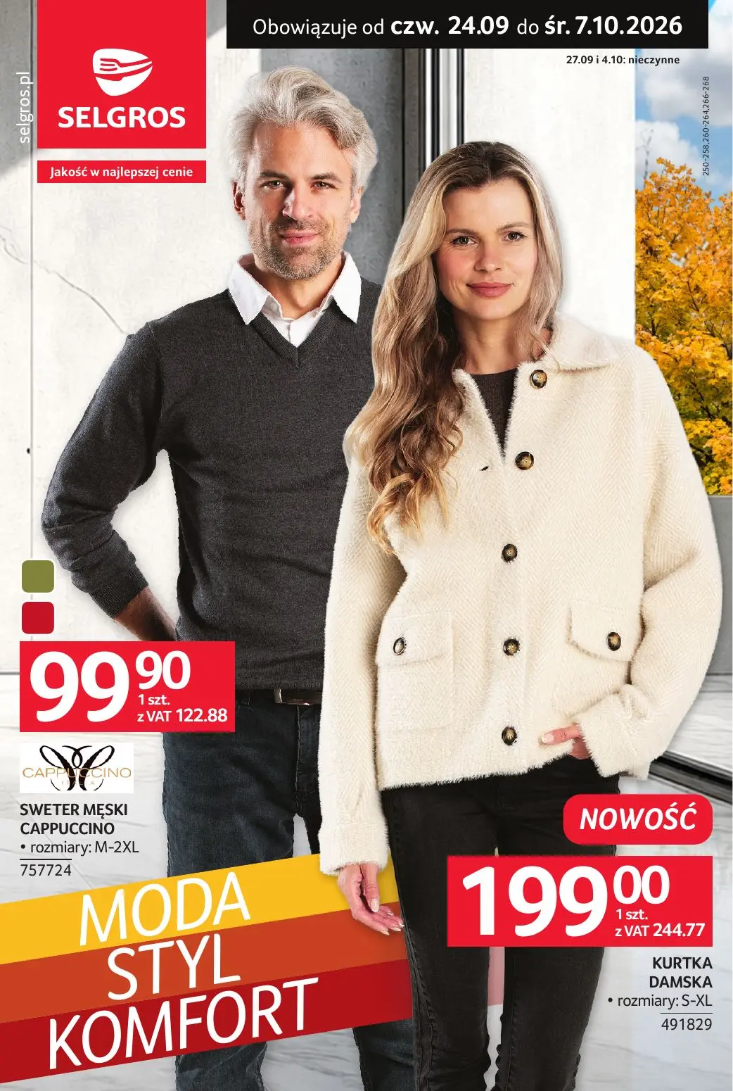 Selgros Gazetka 24.09.2026 - 07.10.2026