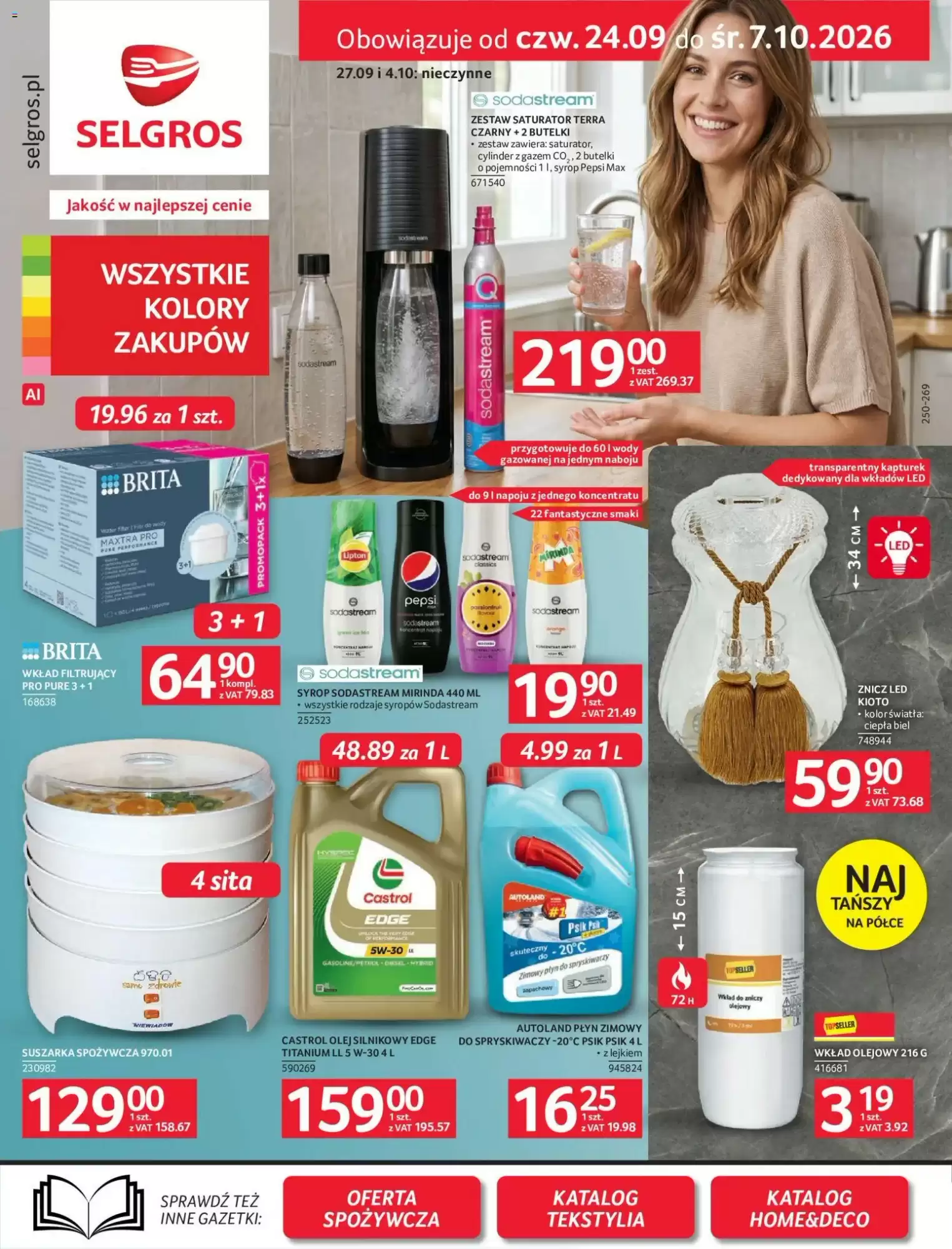Selgros Gazetka 24.09.2026 - 07.10.2026