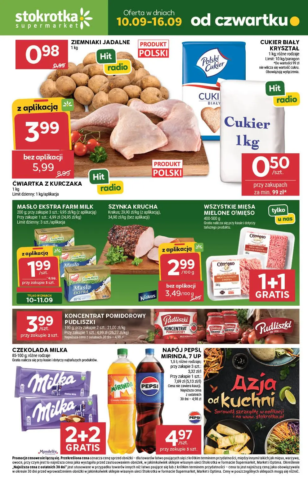 Stokrotka Supermarket Gazetka 10.09.2026 - 16.09.2026