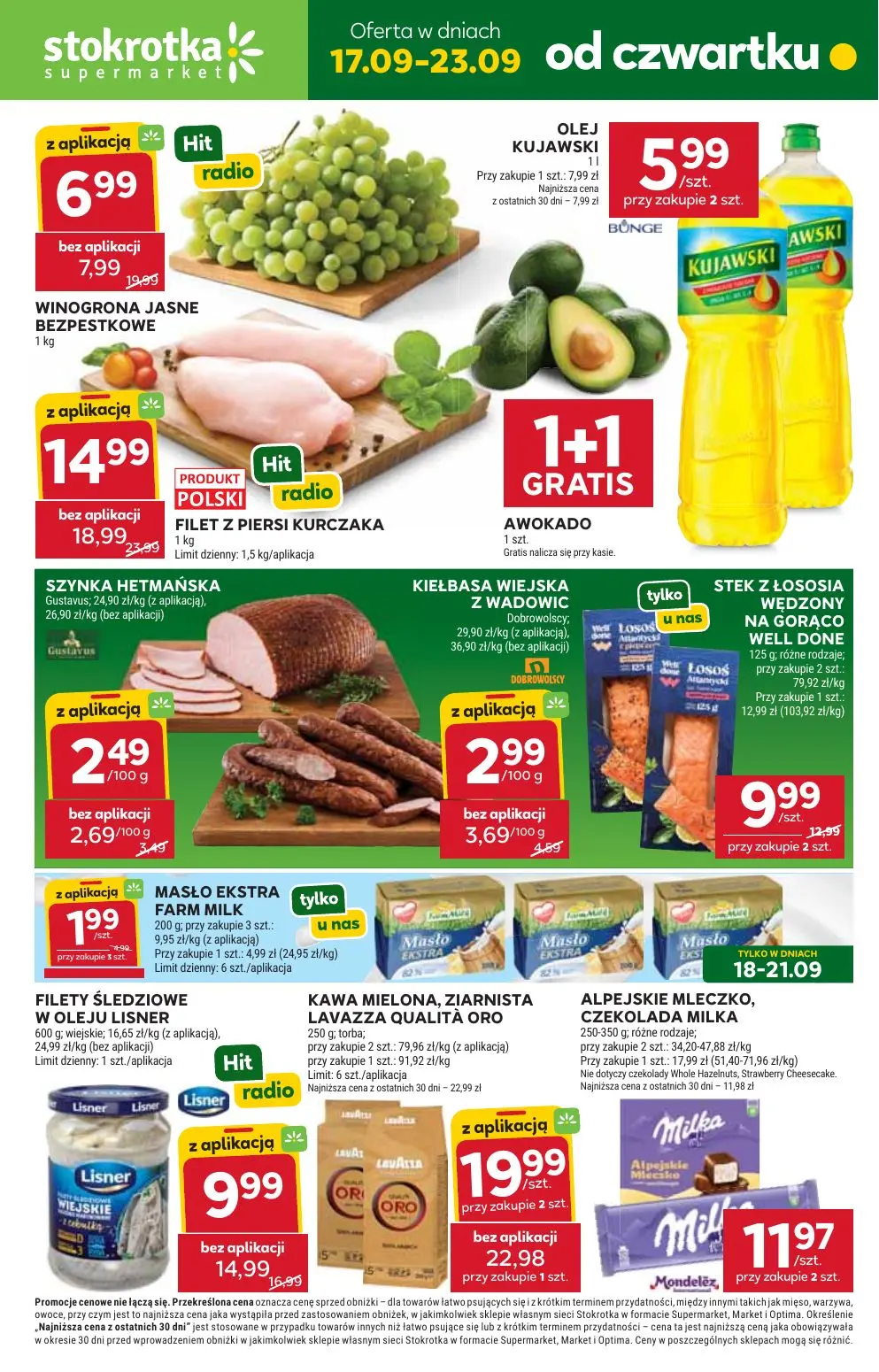 Stokrotka Supermarket Gazetka 17.09.2026 - 23.09.2026