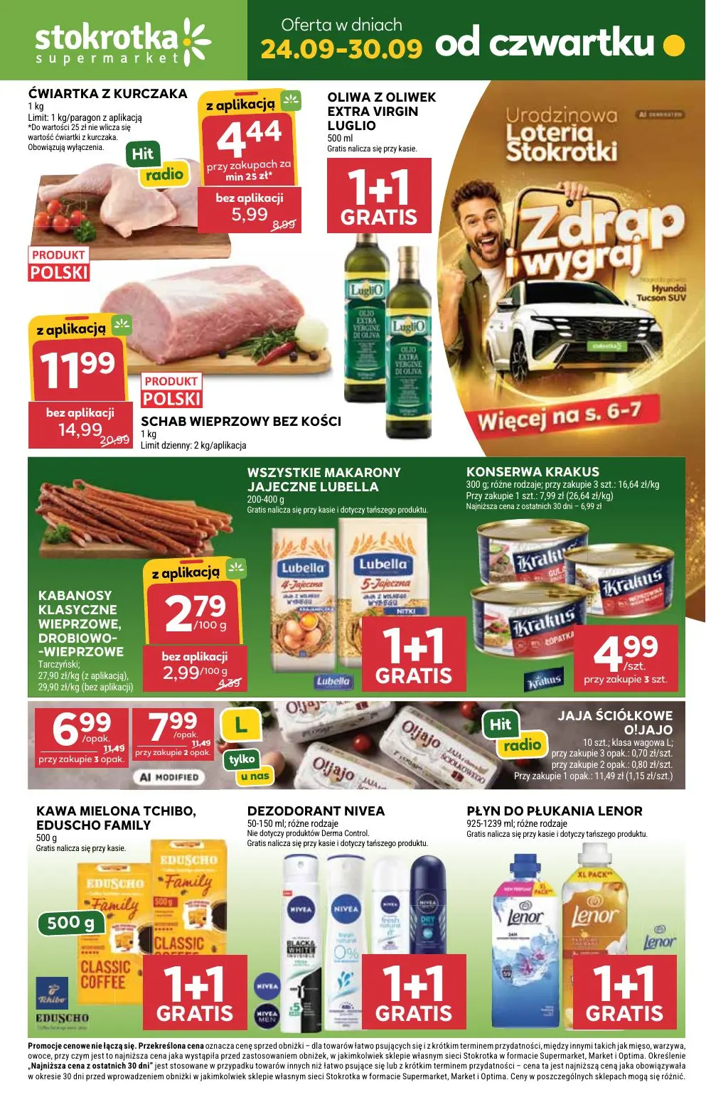 Stokrotka Supermarket Gazetka 24.09.2026 - 30.09.2026