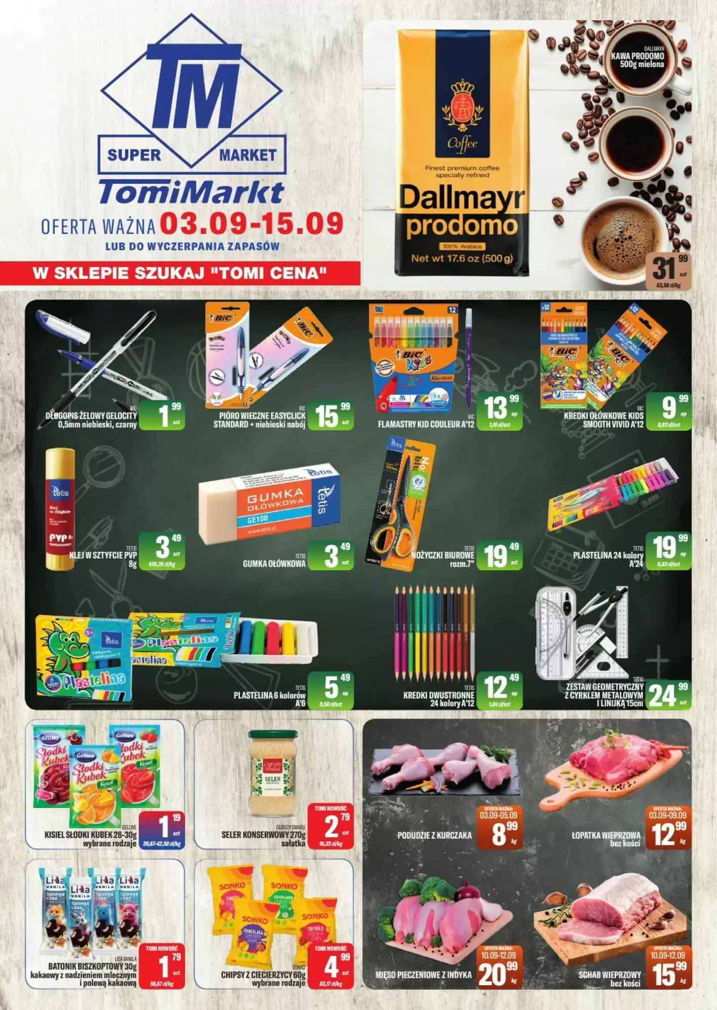 Tomimarkt Gazetka 03.09.2026 - 15.09.2026