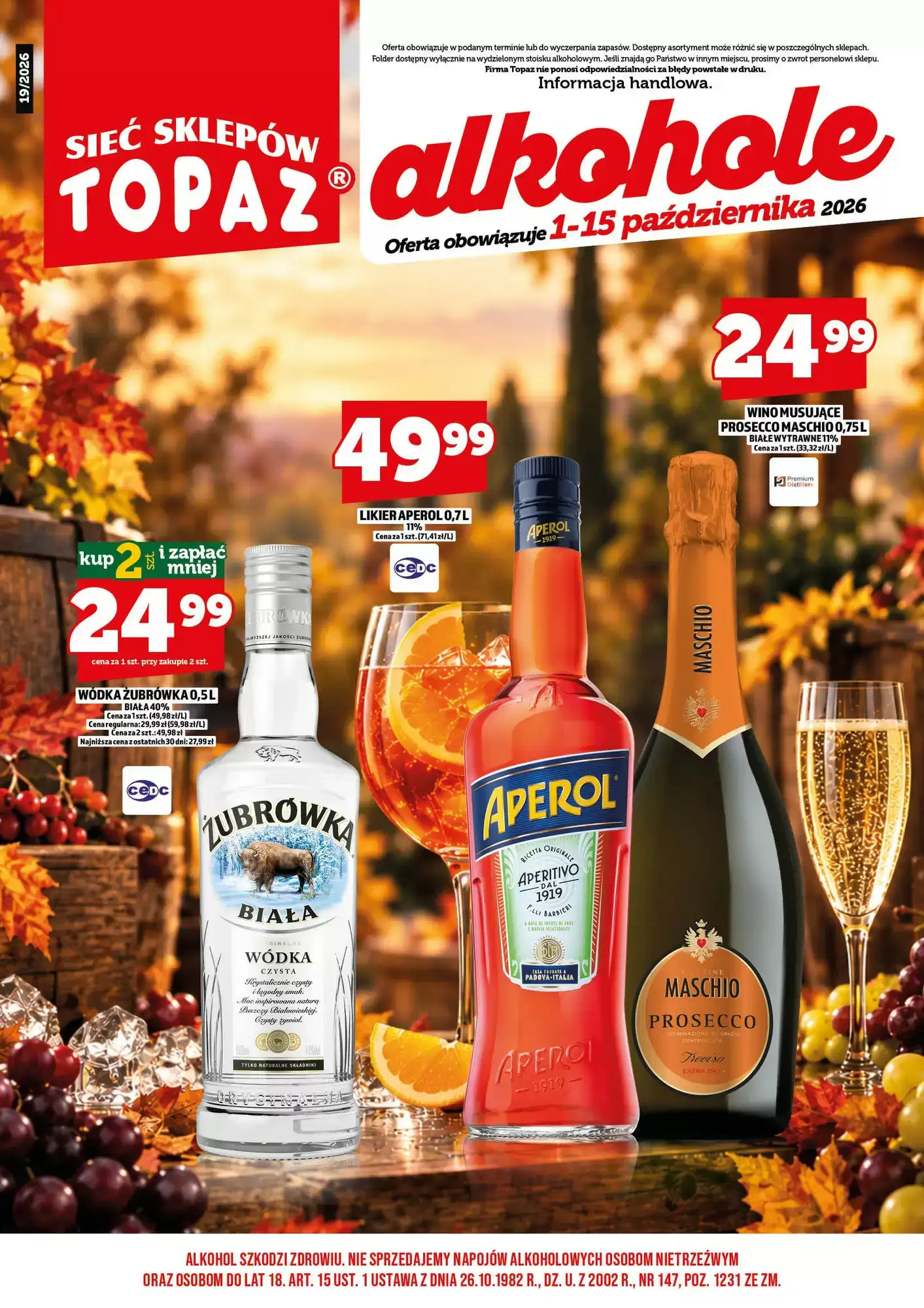 Topaz Gazetka 01.10.2026 - 15.10.2026