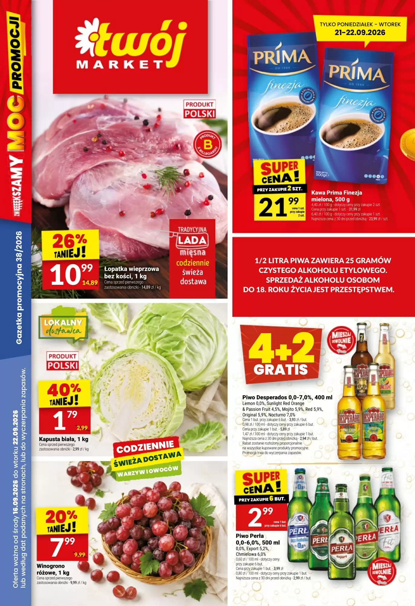 Twój Market Gazetka 16.09.2026 - 22.09.2026