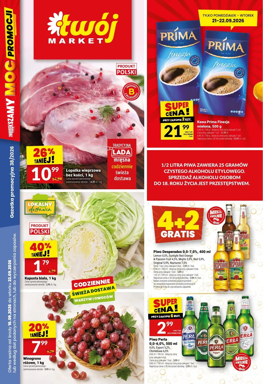 Twój Market Gazetka 16.09.2026 - 22.09.2026