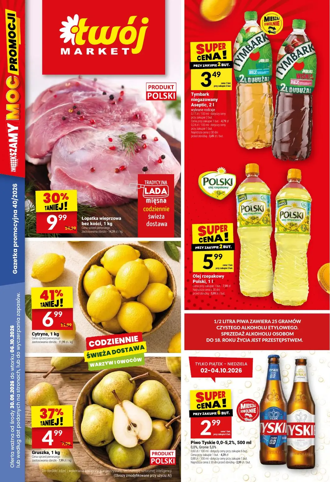 Twój Market Gazetka 30.09.2026 - 06.10.2026