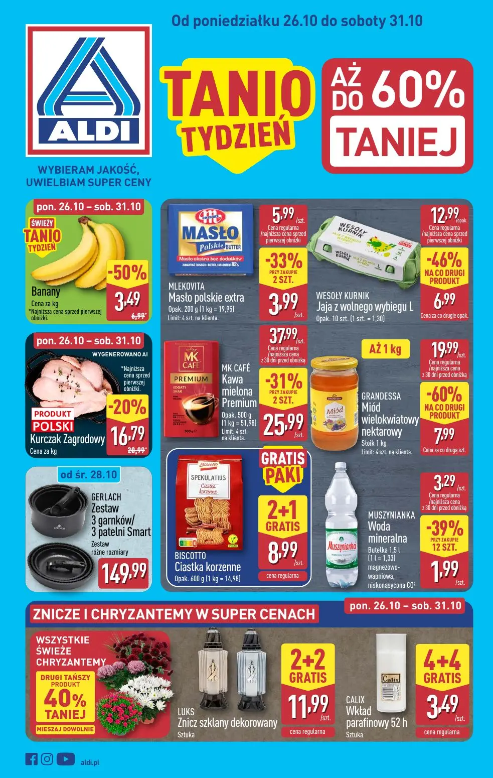 ALDI Gazetka 26.10.2026 - 31.10.2026