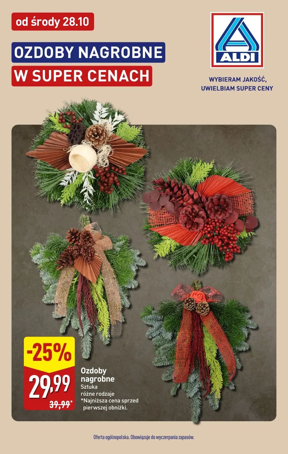 ALDI Gazetka 28.10.2026 - 31.10.2026