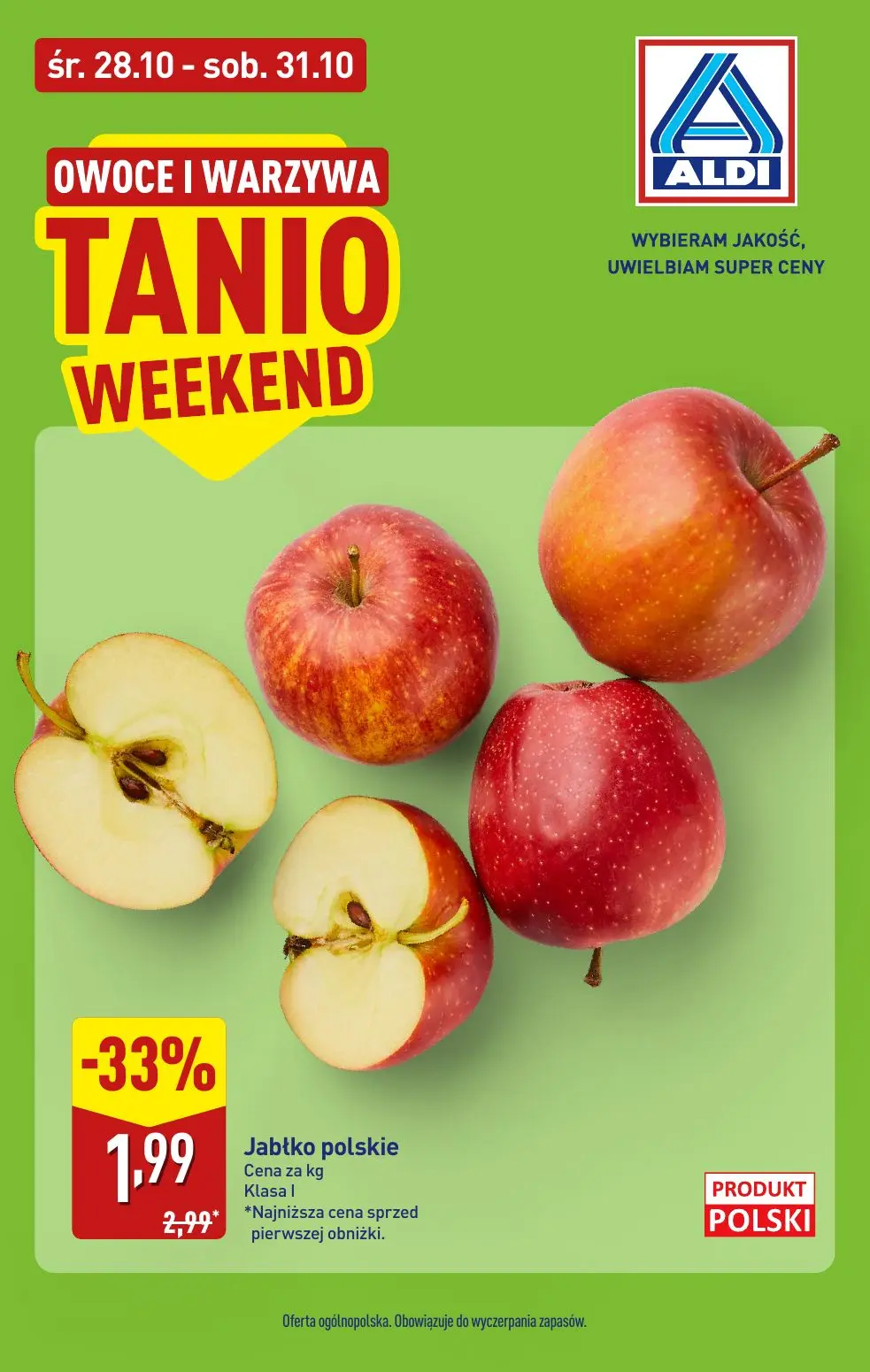 ALDI Gazetka 28.10.2026 - 31.10.2026