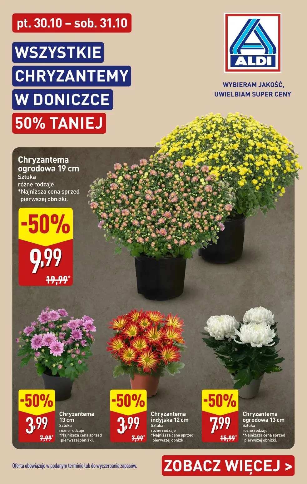 ALDI Gazetka 30.10.2026 - 31.10.2026