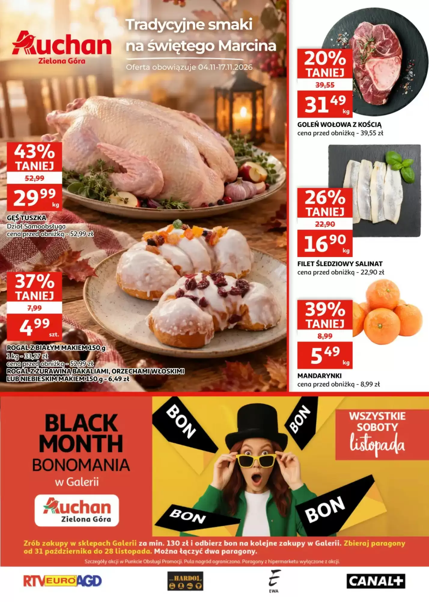 Auchan Gazetka 04.11.2026 - 17.11.2026