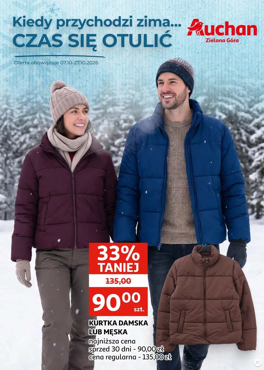 Auchan Gazetka 07.10.2026 - 27.10.2026