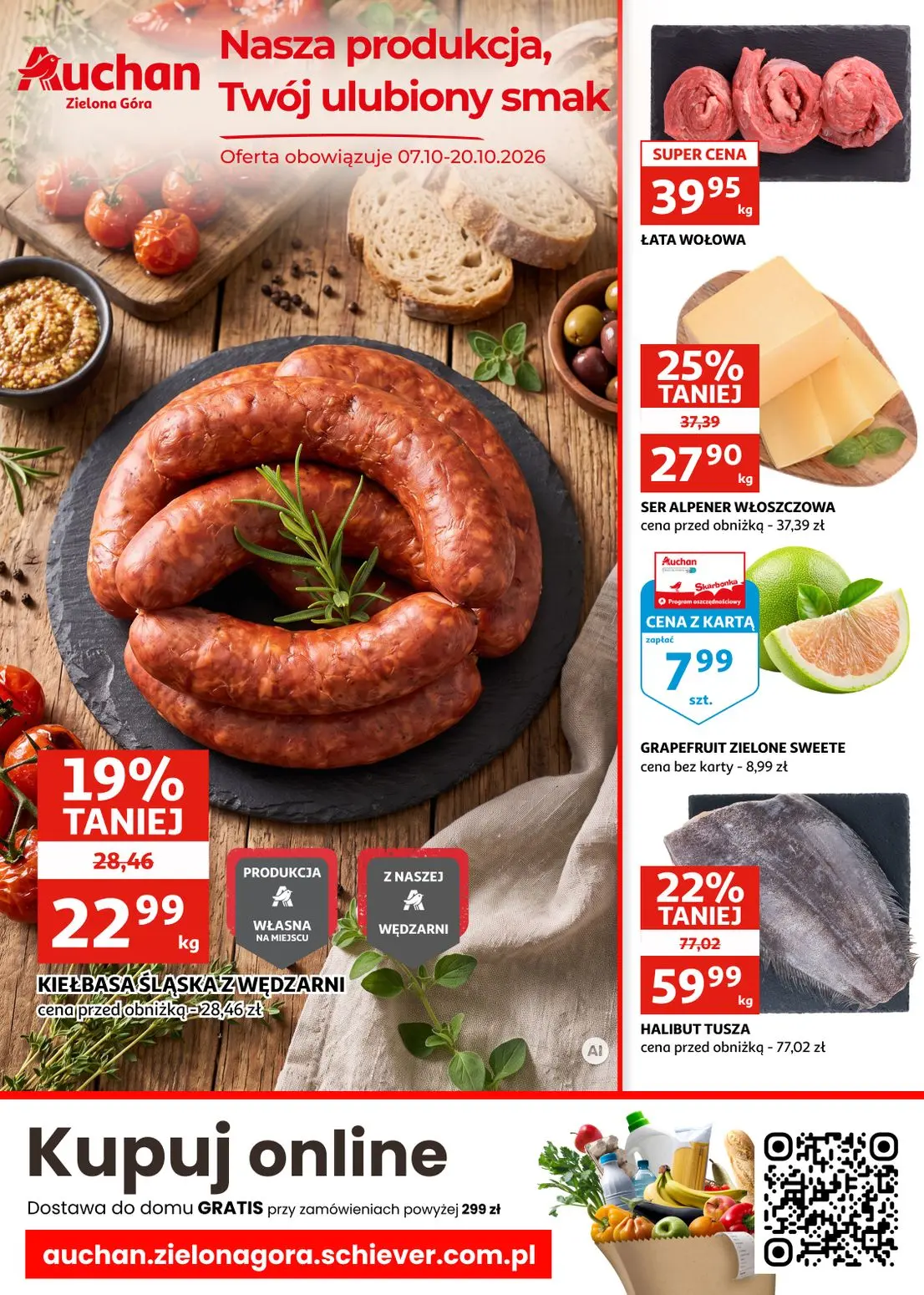 Auchan Gazetka 07.10.2026 - 20.10.2026
