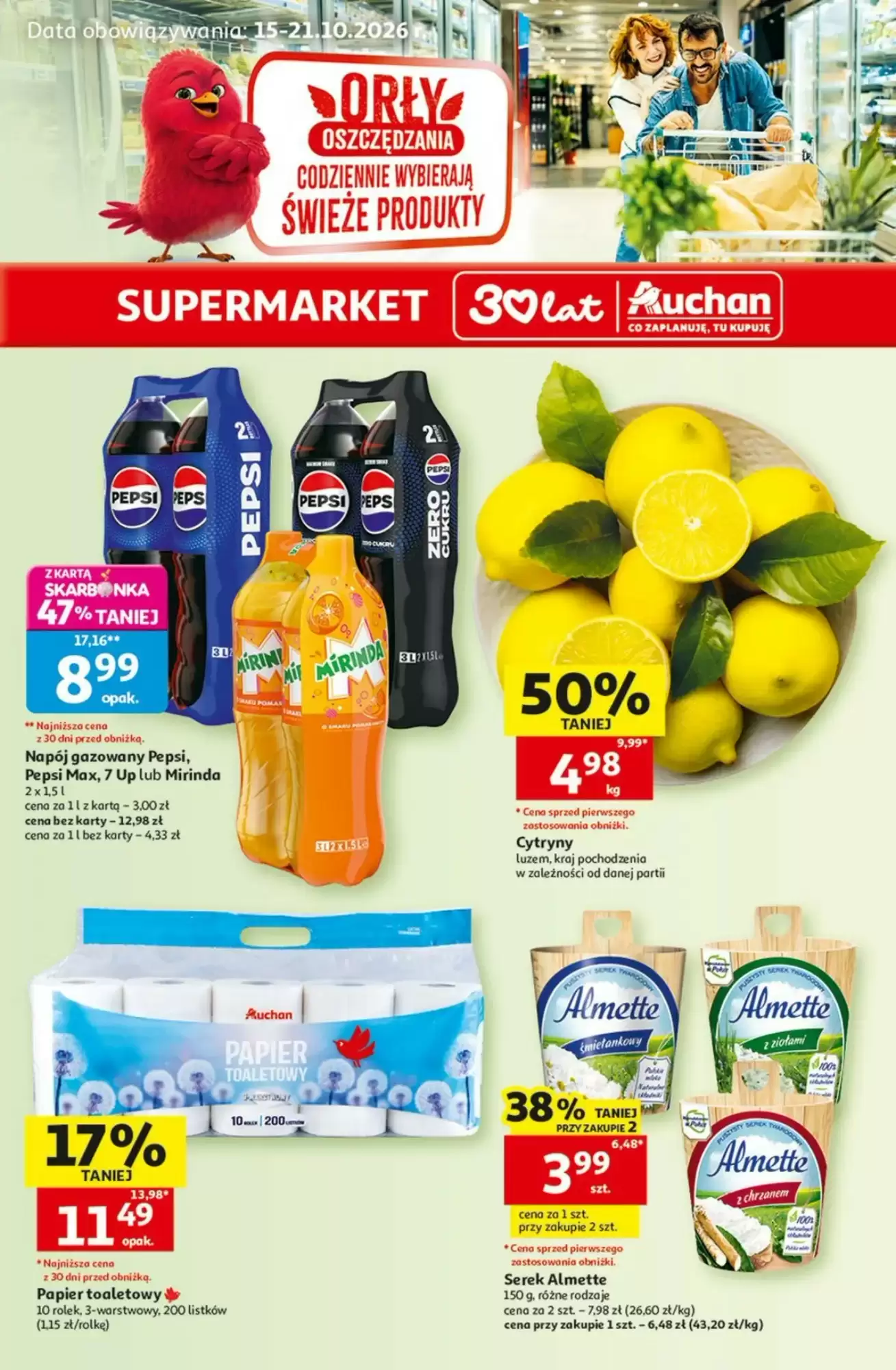 Auchan Gazetka 15.10.2026 - 21.10.2026