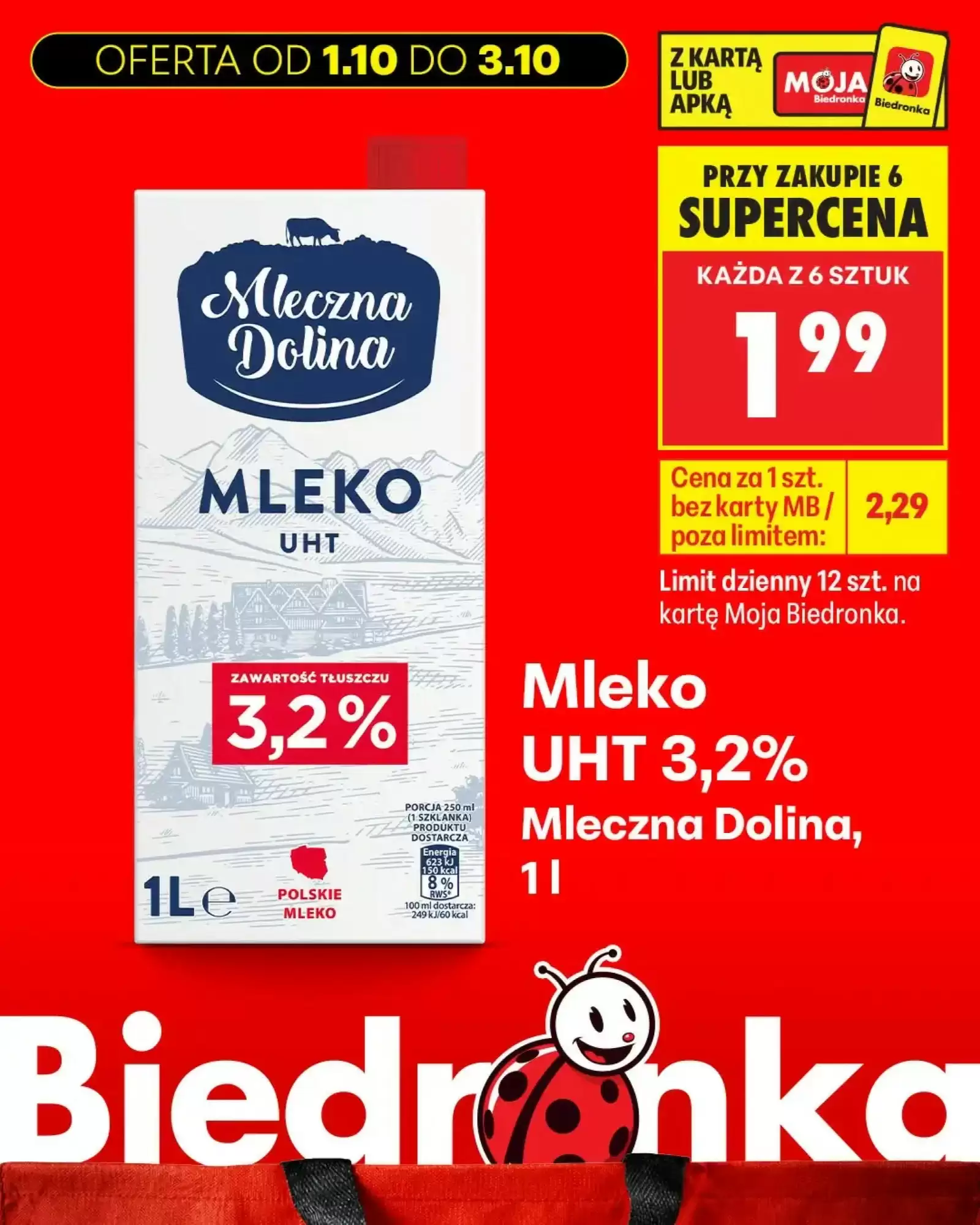 Biedronka Gazetka 01.10.2026 - 03.10.2026