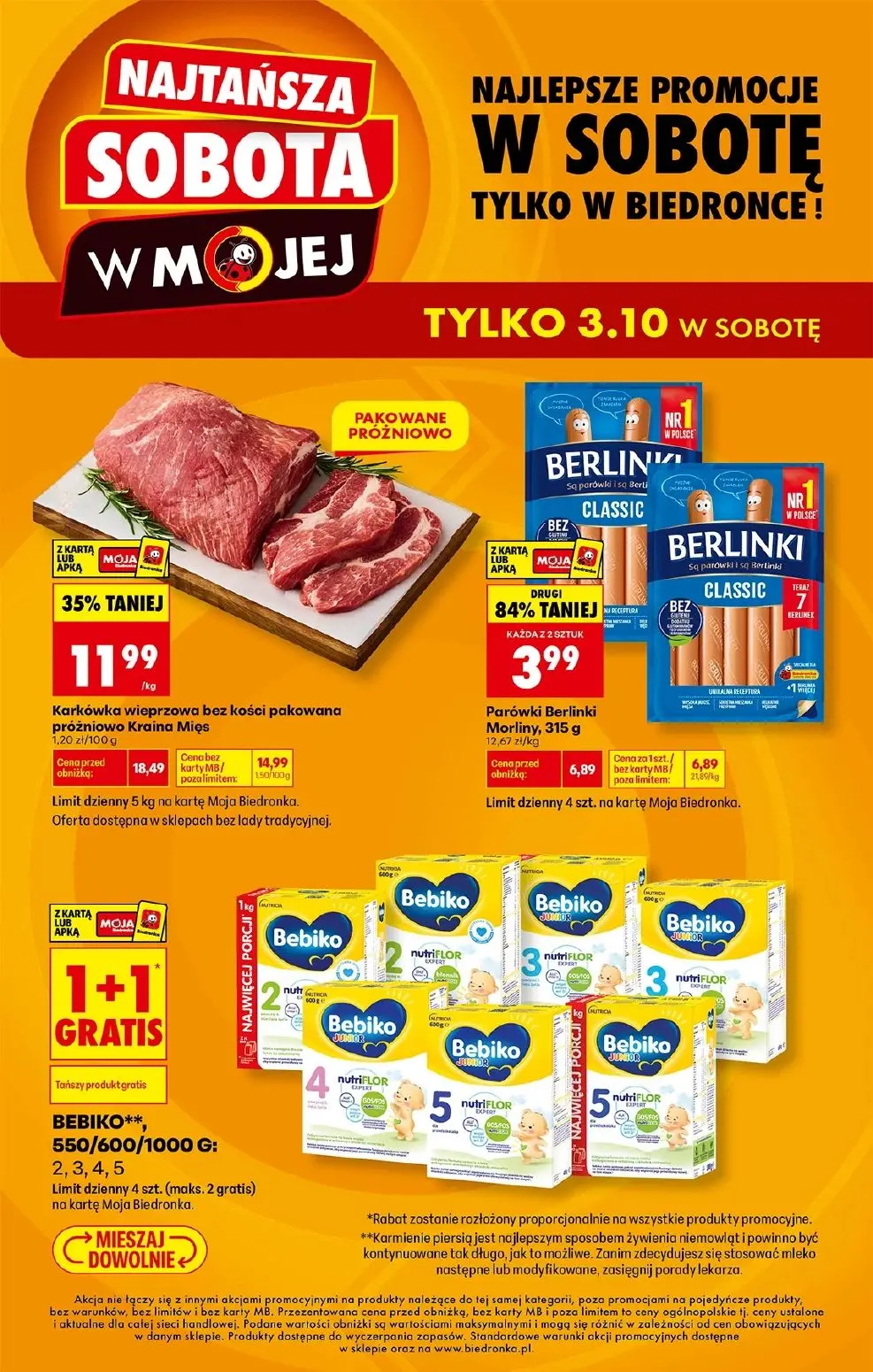 Biedronka Gazetka 03.10.2026 - 03.10.2026