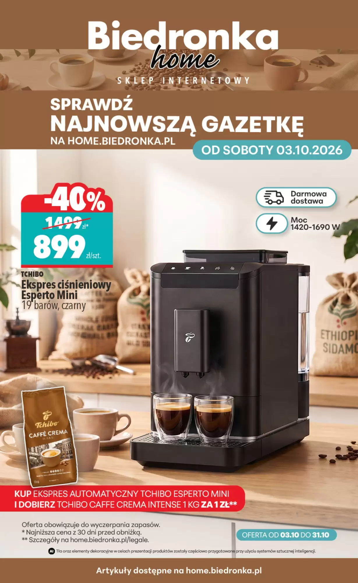Biedronka Gazetka 04.10.2026 - 31.10.2026