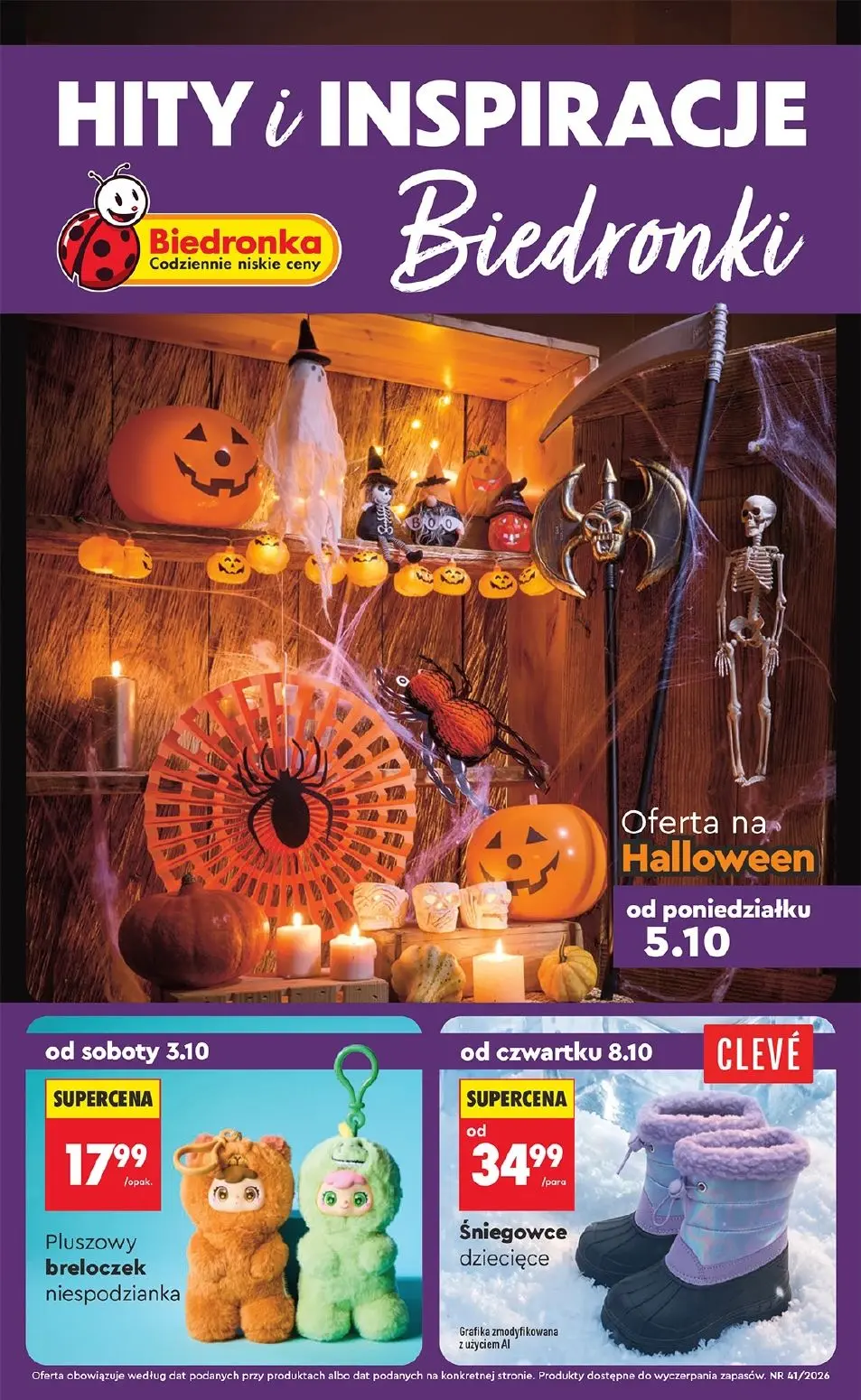 Biedronka Gazetka 05.10.2026 - 17.10.2026