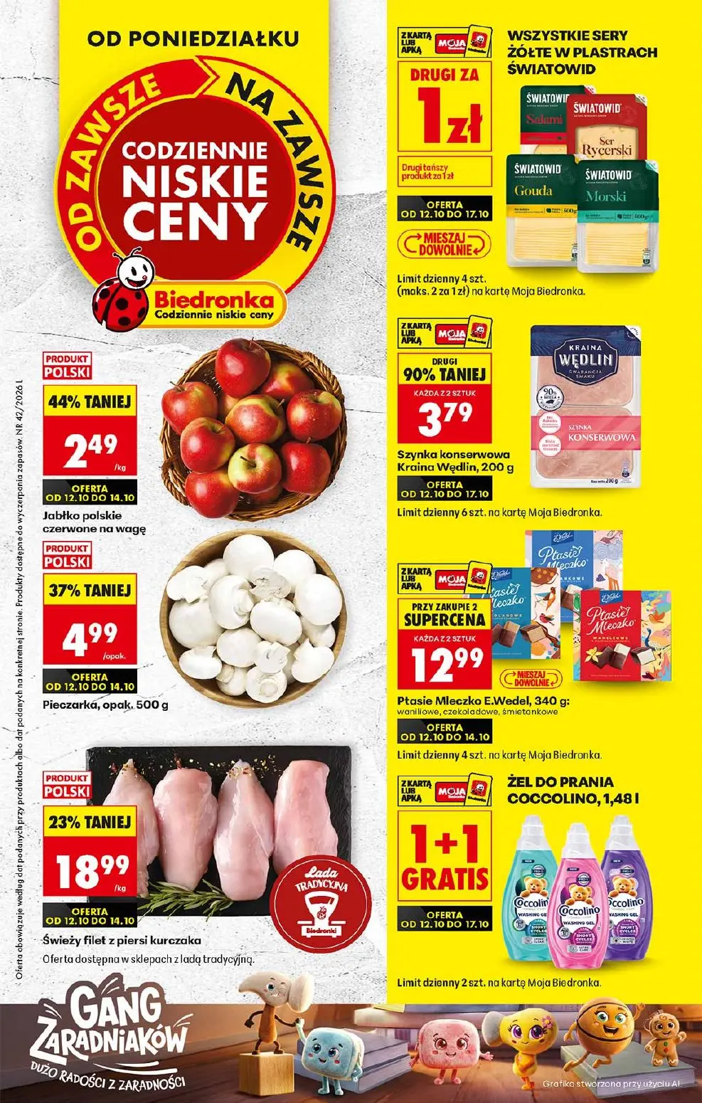 Biedronka Gazetka 12.10.2026 - 17.10.2026