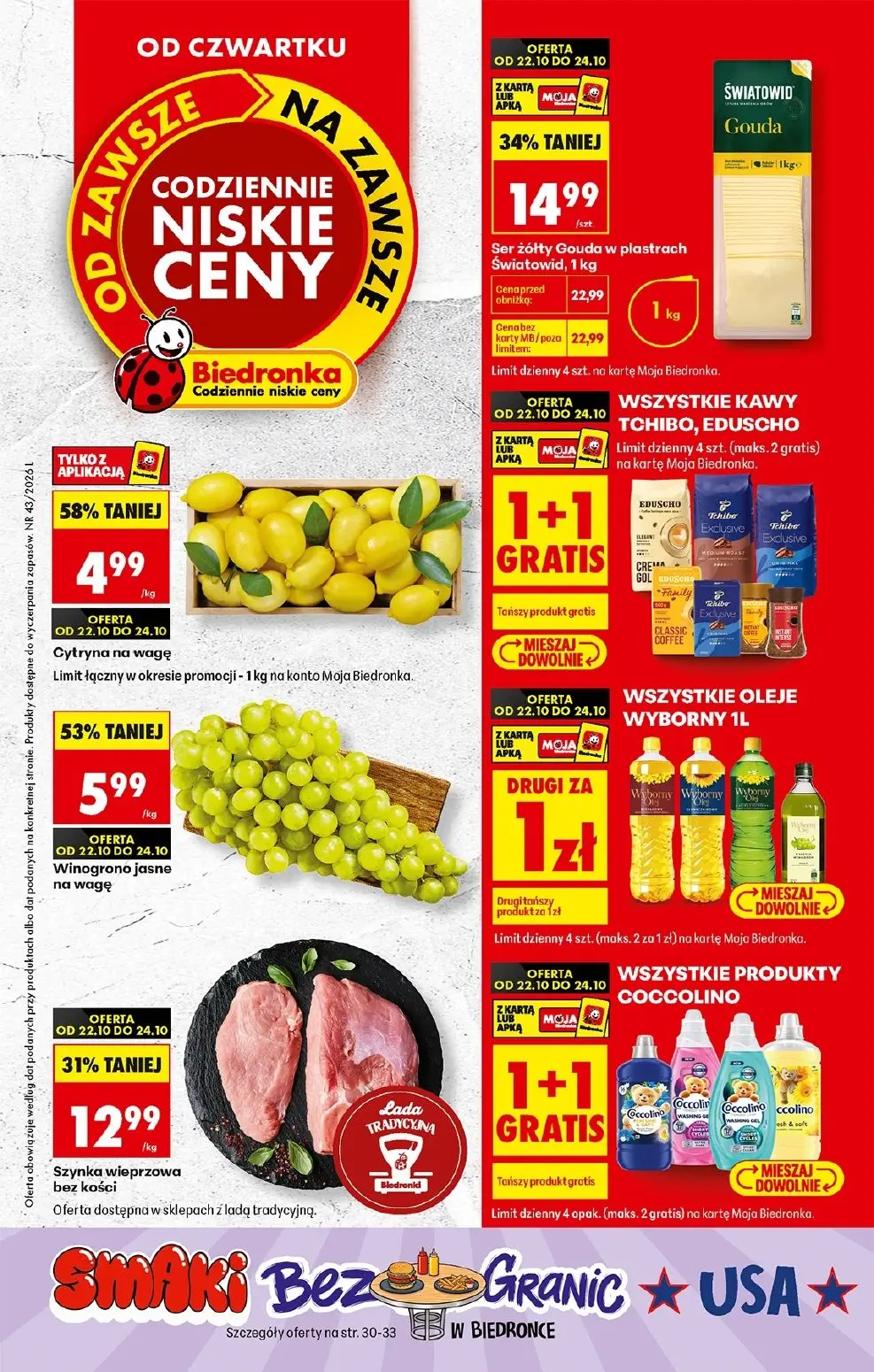 Biedronka Gazetka 22.10.2026 - 28.10.2026