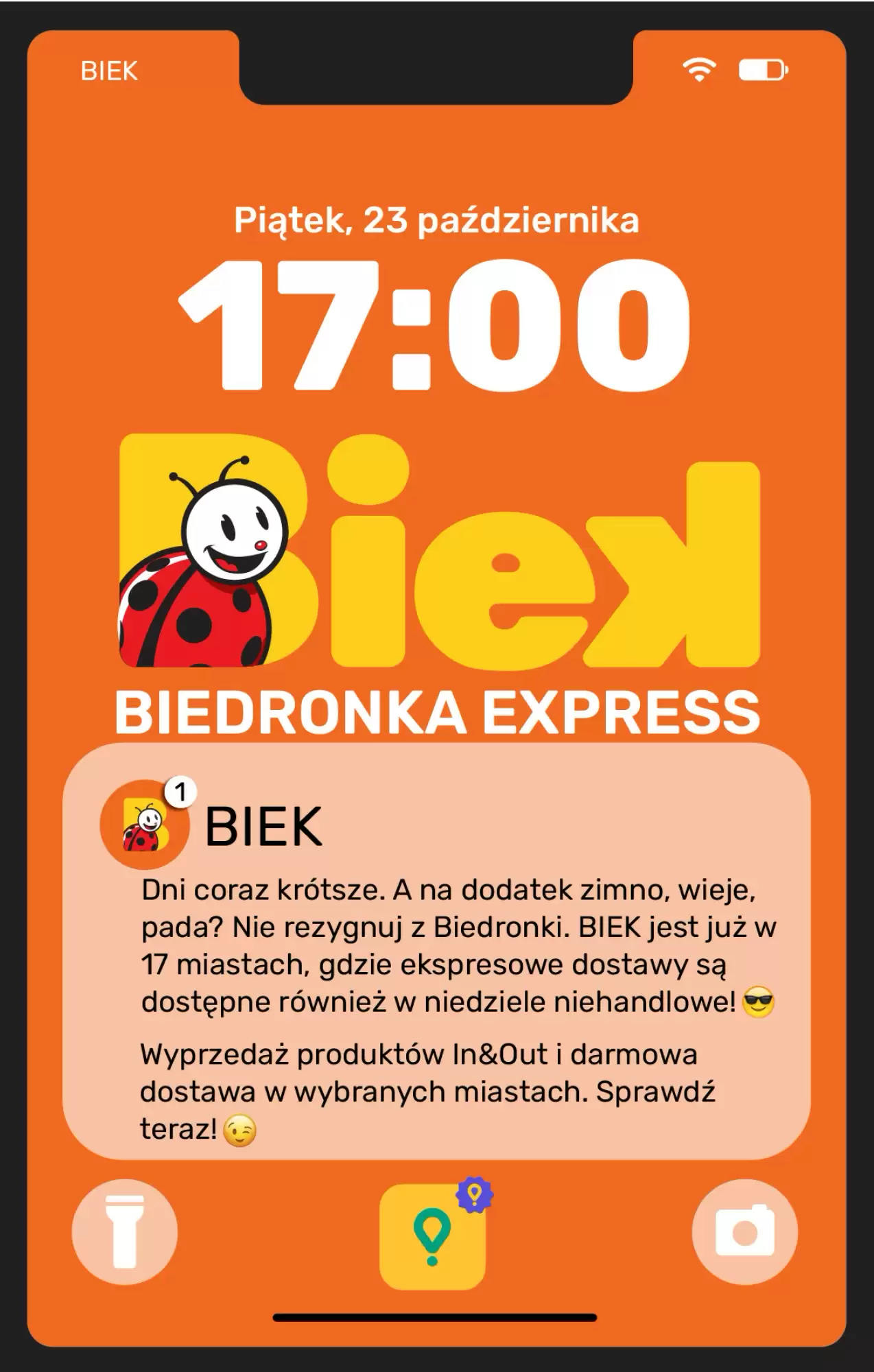 Biedronka Gazetka 23.10.2026 - 25.10.2026