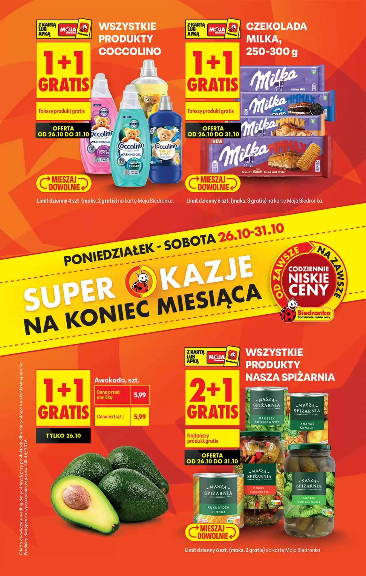 Biedronka Gazetka 26.10.2026 - 31.10.2026