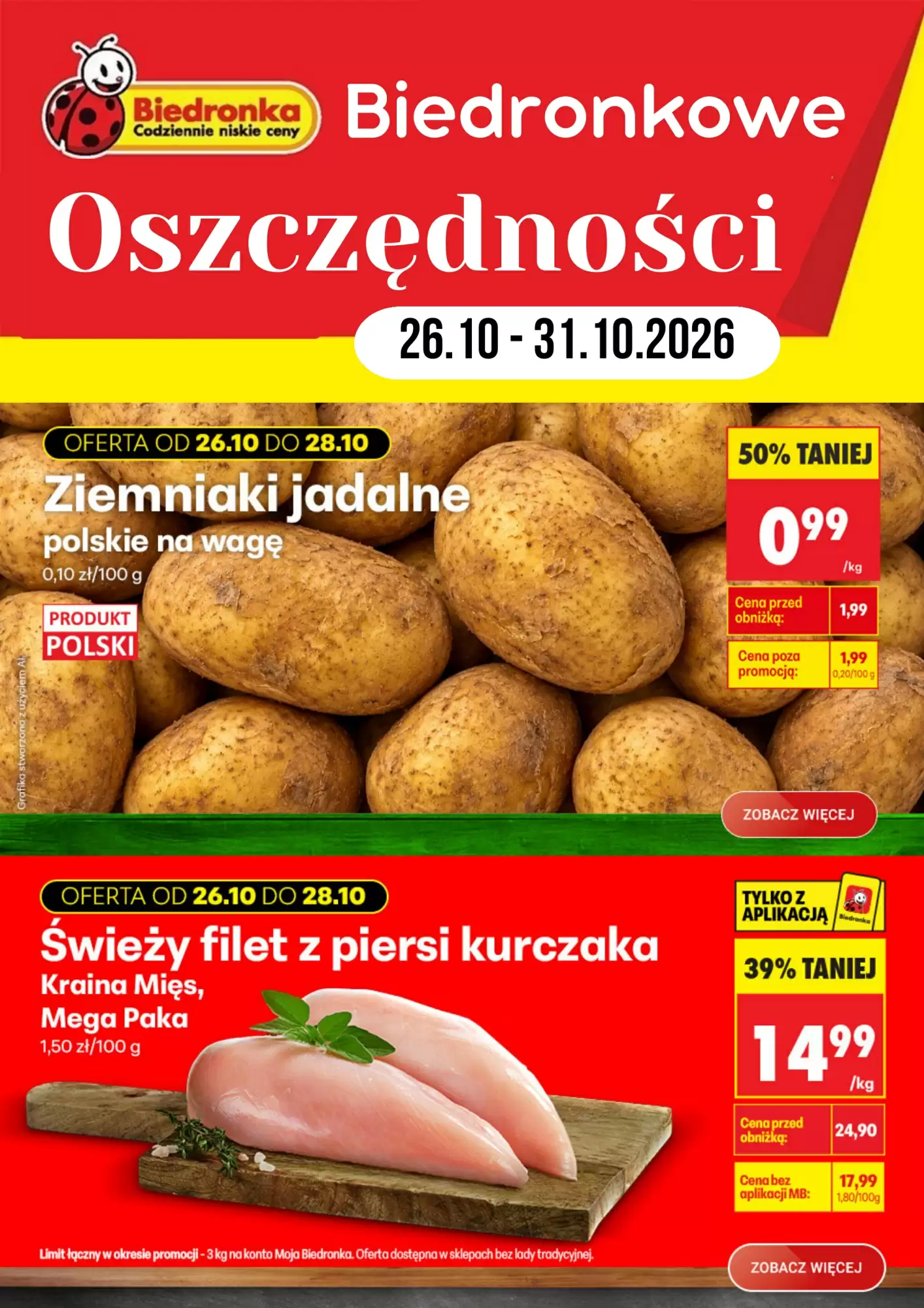 Biedronka Gazetka 26.10.2026 - 31.10.2026