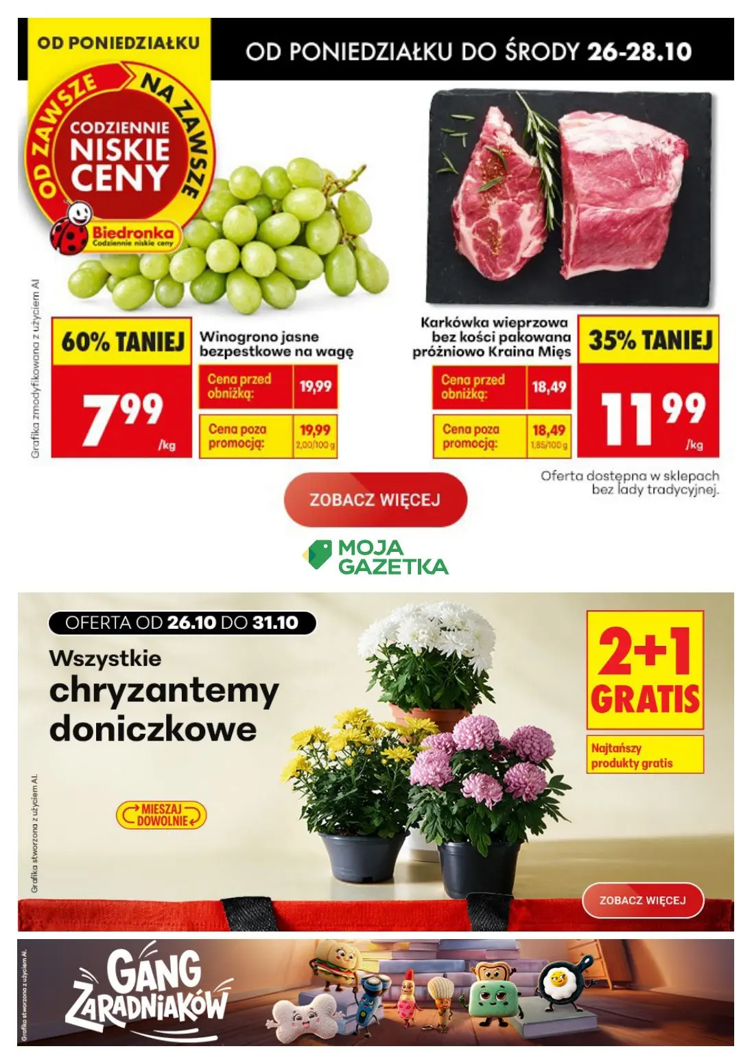Biedronka Gazetka 26.10.2026 - 28.10.2026
