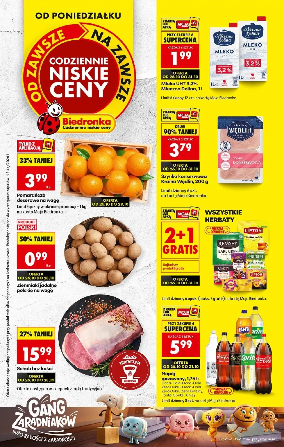 Biedronka Gazetka 26.10.2026 - 31.10.2026