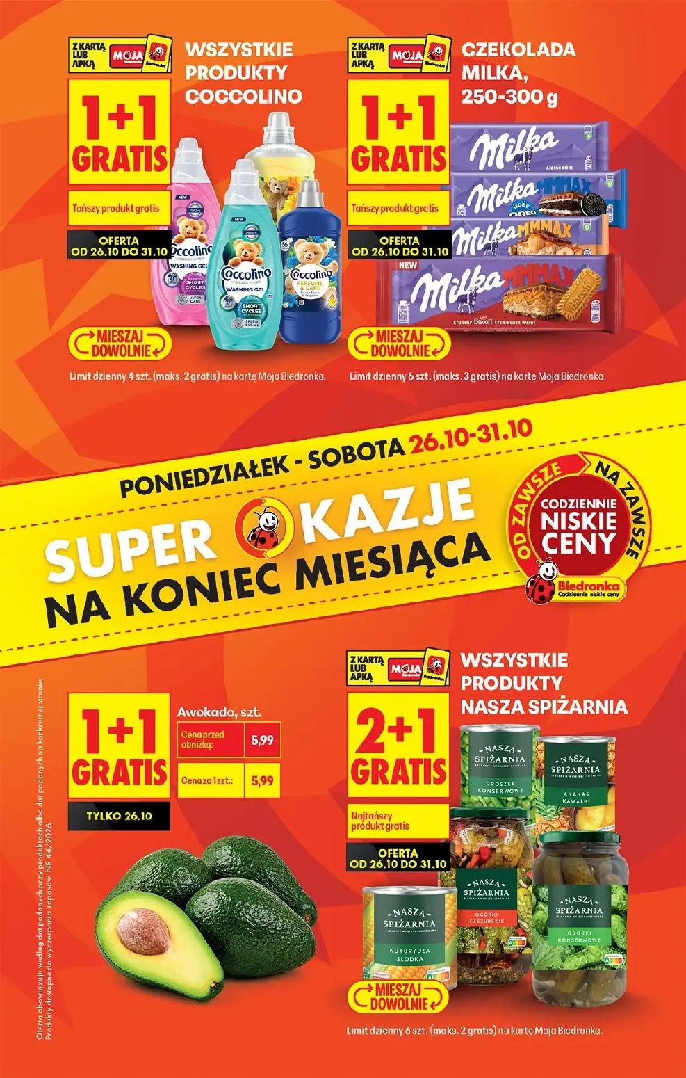 Biedronka Gazetka 26.10.2026 - 31.10.2026
